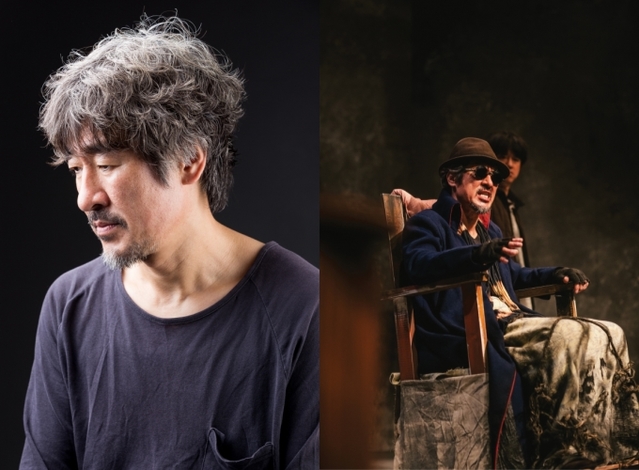 ▲ 배우 하성광 프로필 이미지, 연극 '엔드게임' 공연 장면.ⓒ극단 76