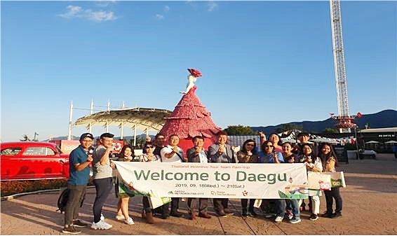 ▲ 대구시와 경북도는 한국관광공사 방콕지사와 태국 유력 TV매체를 초청해 대구경북 홍보 프로그램 제작을 지원한다.(사진은 태국 기업인센티브단 팸투어 모습)ⓒ대구시