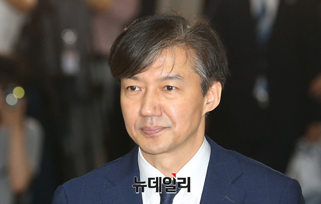 ▲ 조국 법무부 장관. ⓒ뉴데일리 DB