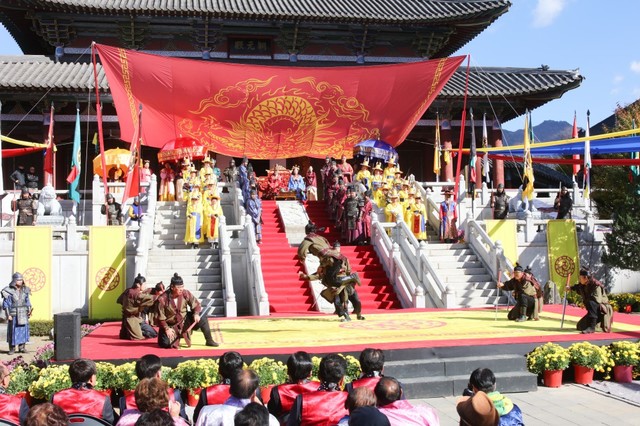 ▲ 지난해 단양온달문화축제 개막식 모습.ⓒ단양군