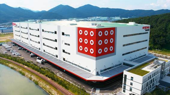 ▲ 아성다이소 부산허브물류센터 전경ⓒ아성다이소