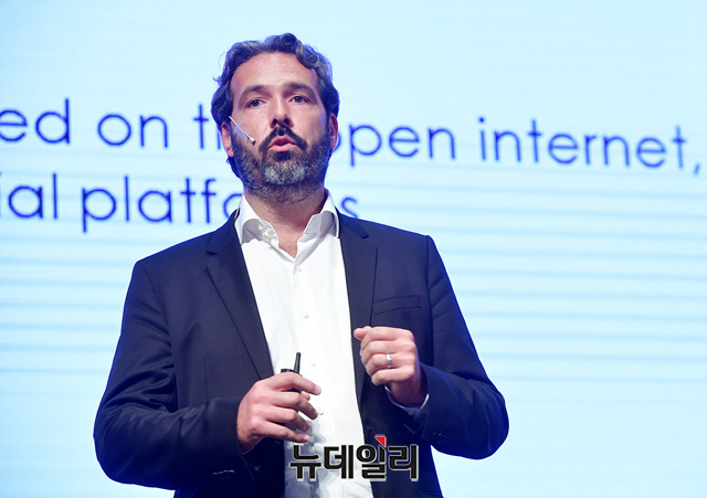 ▲ 세드릭 반더빈트 크리테오 총괄 부사장 ⓒ정상윤 기자