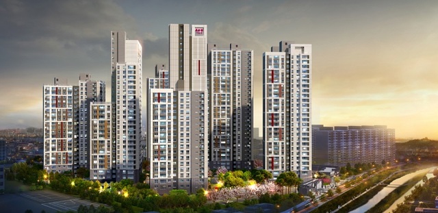 ▲ 충북 청주시 율량동 1502에 들어서는 금호어울림 센트로.ⓒ금호어울림