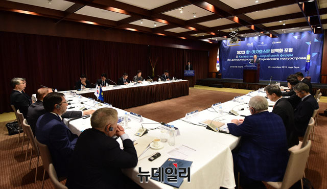 ▲ 한-카자흐스탄 전문가들은 과거 카자흐스탄의 비핵화 경험이 북한 비핵화에 큰 도움이 될 것이라고 입을 모았다. ⓒ박성원 기자.