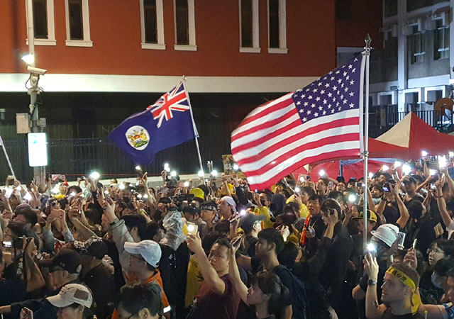 ▲ 29일 열린 타이페이 시위행진 모습 ⓒ허동혁