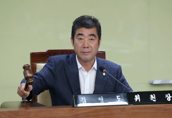 ▲ 충남도의회 김형도 운영위원장.ⓒ충남도의회