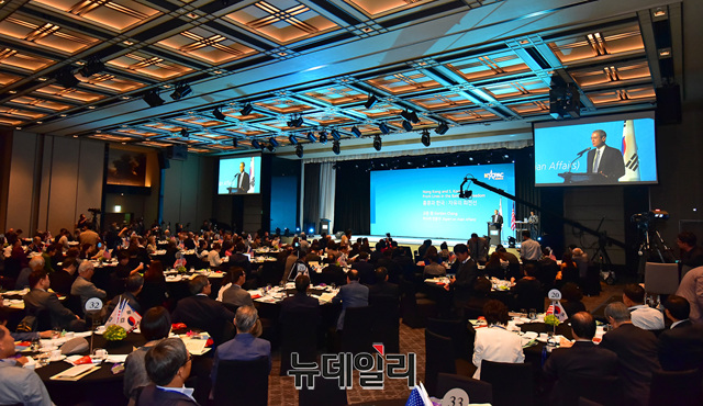 ▲ 한국의 보수 가치 재건을 위해 추진된 국내 최초의 한미보수연합대회(KCPA 2019)가 3일 서울 하얏트호텔에서 성황리에 열렸다. ⓒ정상윤 기자