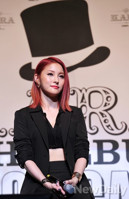 ▲ 걸그룹 '카라' 출신 배우 박규리. ⓒ뉴데일리