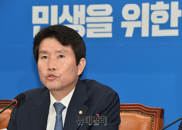 ▲ 이인영 더불어민주당 원내대표. ⓒ박성원 기자