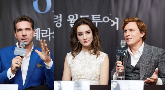 ▲ 왼쪽부터 조나단 록스머스, 클레어 라이언, 맷 레이시.ⓒ에스앤코