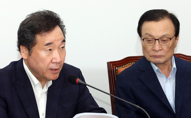 ▲ 이낙연 국무총리와 이해찬 더불어민주당 대표. ⓒ뉴시스