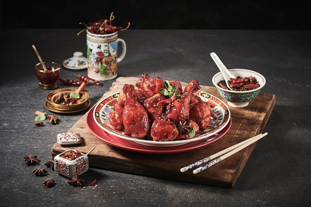 ▲ 마라 볼케이노. ⓒ굽네치킨