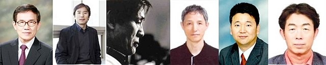 ▲ 사진 왼쪽부터 이재하 경북대 명예교수·최병재 대구대 교수·서근섭 계명대 명예교수·진영민 경북대 교수·정석헌 TBC보도국장·구은회 대구고 교사.ⓒ대구시