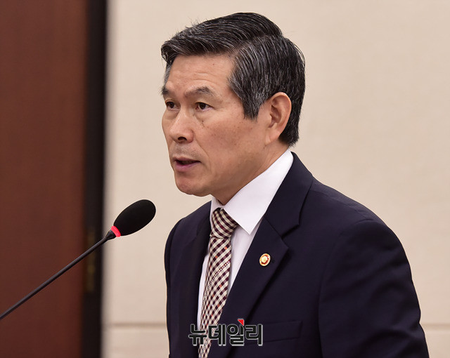 ▲ 정경두 국방부 장관. ⓒ박성원 기자
