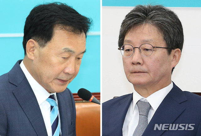 ▲ 손학규 바른미래당 대표와 유승민 변혁 대표. ⓒ뉴시스