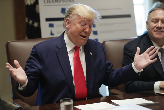 ▲ 도널드 트럼프 미국 대통령이 