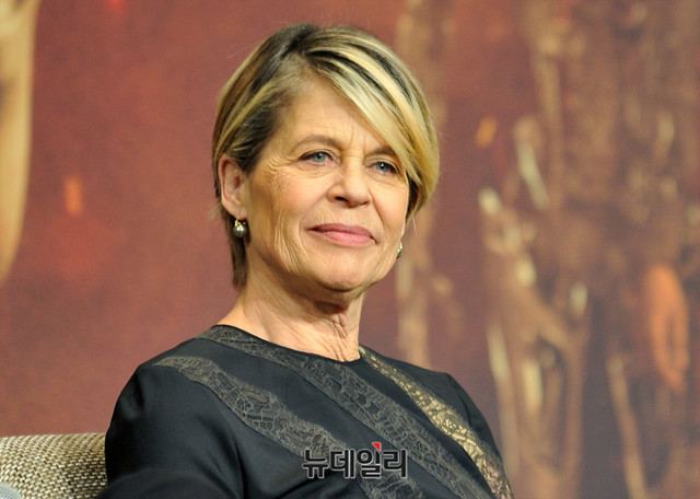 ▲ 오는 30일 개봉을 앞두고 있는 '터미네이터 : 다크 페이트'의 내한 기자간담회가 지난 21일 포시즌스 호텔 서울 그랜드볼룸에서 열렸다. ⓒ이기륭 기자