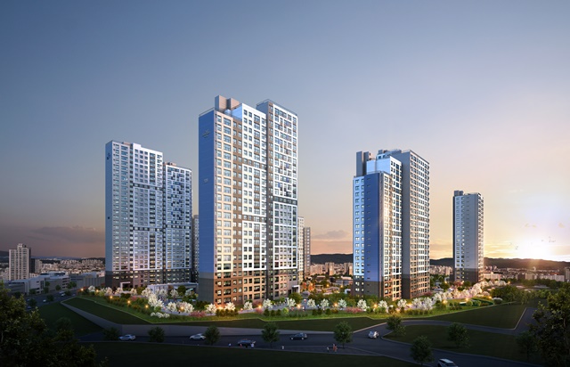 ▲ '목동 더샵 리슈빌' 투시도. ⓒ포스코건설