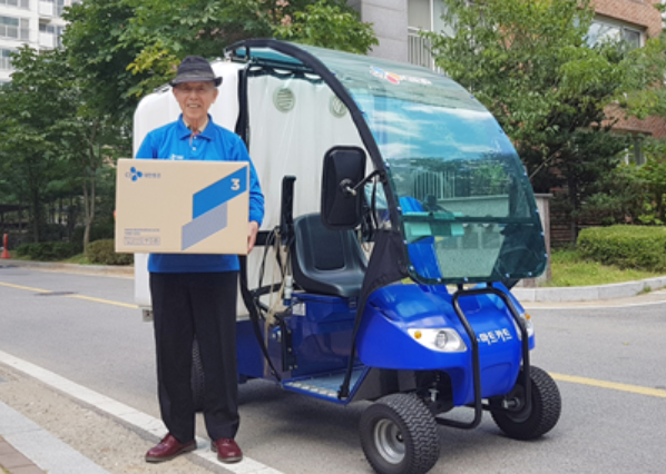 ▲ 실버택배 자료사진 ⓒ CJ대한통운