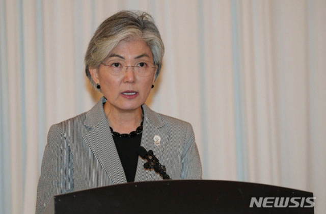 ▲ 강경화 외교부 장관. ⓒ뉴시스. 무단전재 및 재배포 금지.