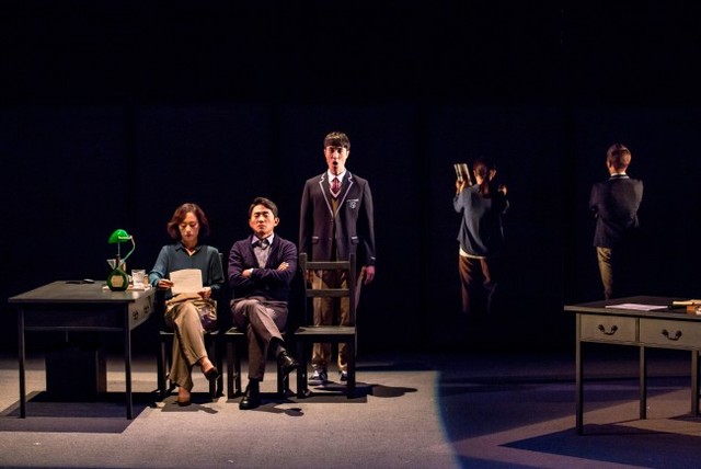 ▲ 연극 '맨 끝줄 소년' 공연 장면.ⓒ예술의전당