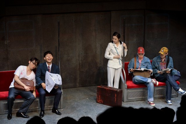 ▲ 록 뮤지컬 '지하철 1호선' 공연 장면.ⓒ학전