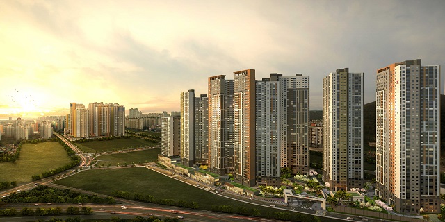 ▲ '루원시티 2차 SK 리더스뷰' 투시도.ⓒSK건설