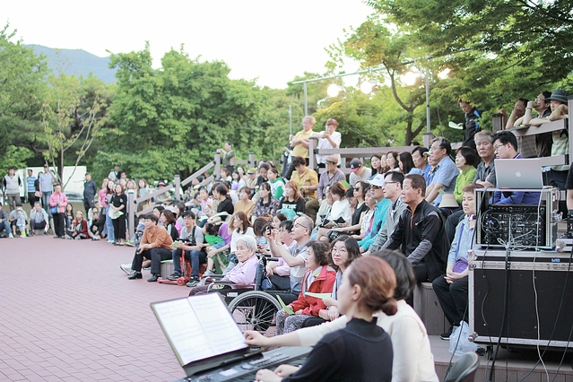 ▲ 대구문화예술회관의 ‘문화가 있는 날’ 수요 상설공연 모습.ⓒ대구시