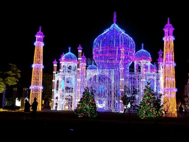 ▲ 충주세계무술공원에 들어선 '충주라이트월드' 테마파크 모습.ⓒ충주라이트월드 홈페이지