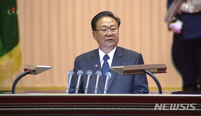 ▲ 북한의 2인자로 불리는 최룡해. ⓒ뉴시스. 무단전재 및 재배포 금지.