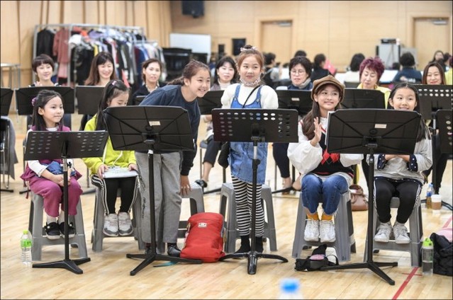 ▲ 뮤지컬 '애니' 상견레 현장.ⓒ세종문화회관