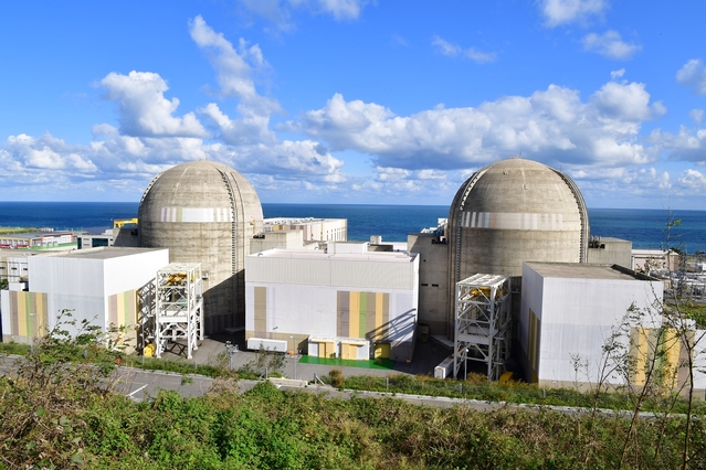 ▲ 신월성 전경(오른쪽 신월성1호기, 왼쪽 신월성2호기).ⓒ월성본부