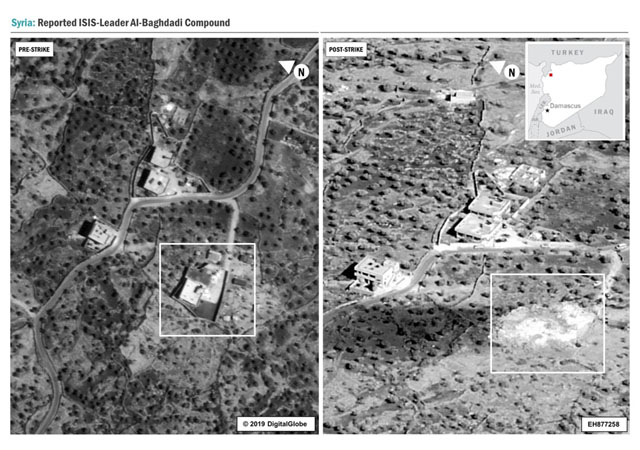 ▲ 미군은 알 바그다디가 죽은 뒤 그의 은신처를 이처럼 쑥대밭으로 만들었다. '성지'로 만들지 못하게 하려는 이유라는 풀이도 있다. ⓒ美국방부 제공.