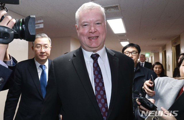 ▲ 스티브 비건 미국 국무부 대북정책특별대표. ⓒ뉴시스. 무단전재 및 재배포 금지.