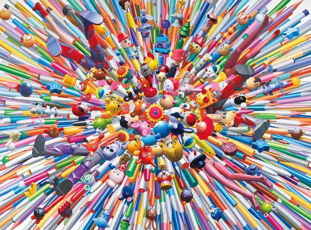 ▲ 홍경택 작품 연필.ⓒ대구보건대