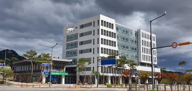 ▲ 안동 신청사로 이전한 경북농협 외부전경.ⓒ경북농협