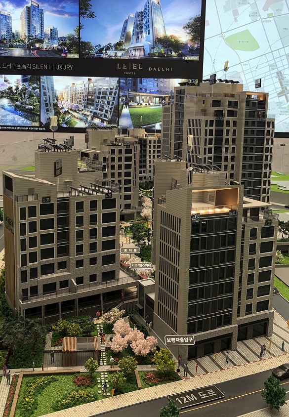 ▲ 르엘 대치 모형도.ⓒ 뉴데일리