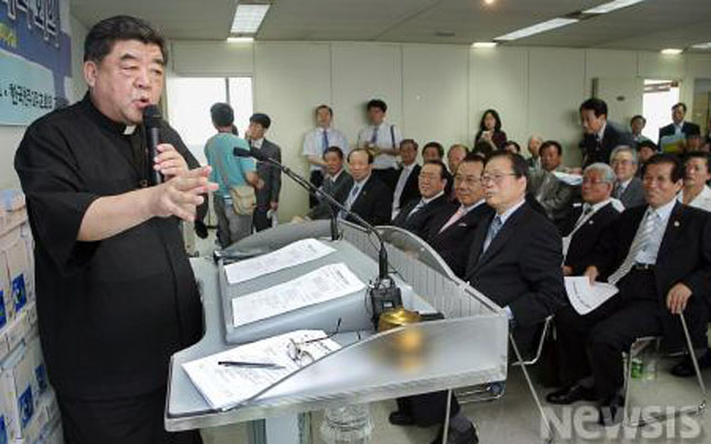 ▲ 박홍 전 서강대 총장의 생전 모습. ⓒ뉴시스. 무단전재 및 재배포 금지.