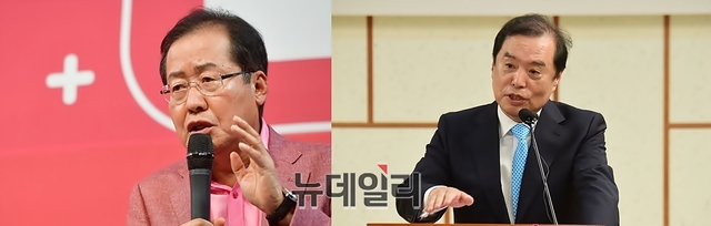 ▲ 12일 홍준표 전 한국당 대표와 김병준 전 비상대책위원장이 총선 출마 영남행을 본격화한다.ⓒ뉴데일리