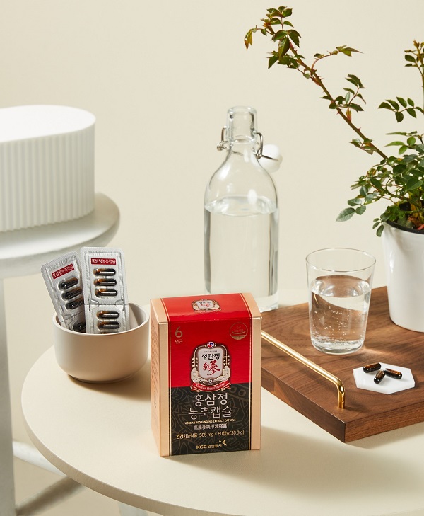 ▲ 홍삼정 농축캡슐ⓒKGC인삼공사