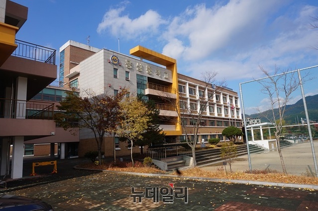 ▲ 청주 용성중학교.ⓒ김정원 기자