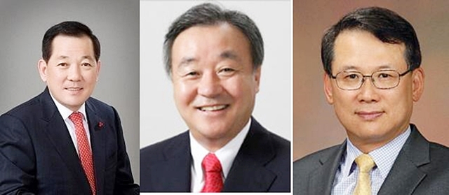▲ TK 원외 당협위원장들이 총선 출마를 앞두고 속앓이가 깊어지고 있다.(사진 왼쪽부터 김항곤, 박영문, 윤두현 당협위원장)ⓒ한국당 경북도당