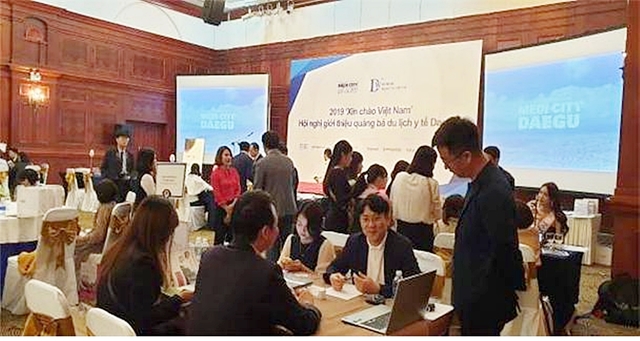 ▲ 베트남 현지 병원, 여행사, 미용업체 대상으로 대구의료관광 비즈니스 상담회가 진행됐다.ⓒ대구시