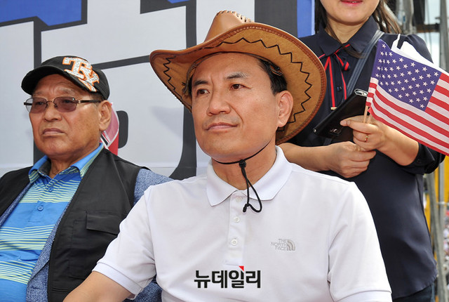 ▲ 김진태 자유한국당 의원. ⓒ이기륭 기자