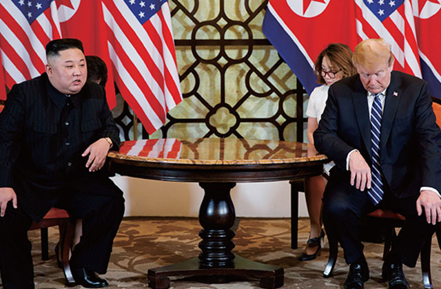 ▲ 지난 2월 베트남 하노이 미북정상회담 당시 모습. ⓒ뉴시스. 무단전재 및 재배포 금지.