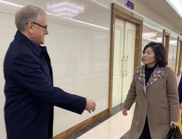 ▲ 러시아 모스크바에 간 최선희 북한 외무성 제1부상. ⓒ뉴시스. 무단전재 및 재배포 금지.