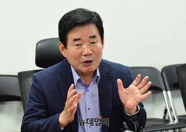 ▲ 김진표 더불어민주당 의원. ⓒ뉴데일리 이종현
