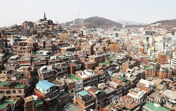 ▲ 서울 용산구 한남뉴타운 재개발 일대.ⓒ연합뉴스