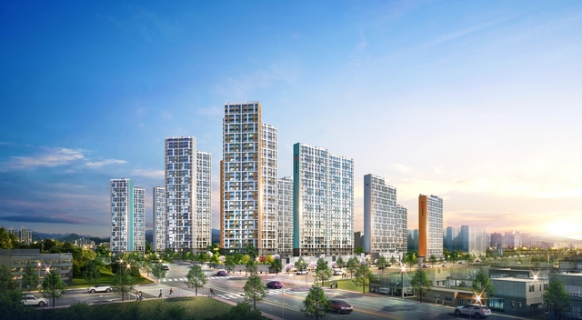 ▲ ‘서대구KTX 영무예다음’ 투시도.ⓒ영무토건