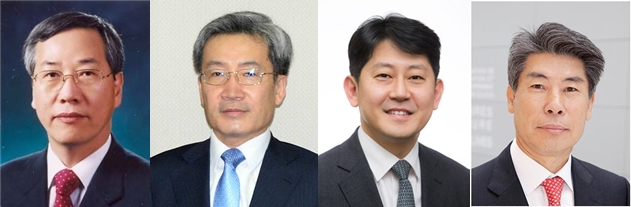 ▲ (왼쪽부터)외부출신 기업은행장 후보로 떠오른 반장식 前 청와대 일자리 수석, 고승범 한은 금통위원, 유광열 금감원 수석부원장, 윤종원 前 청와대 경제수석.ⓒ뉴데일리